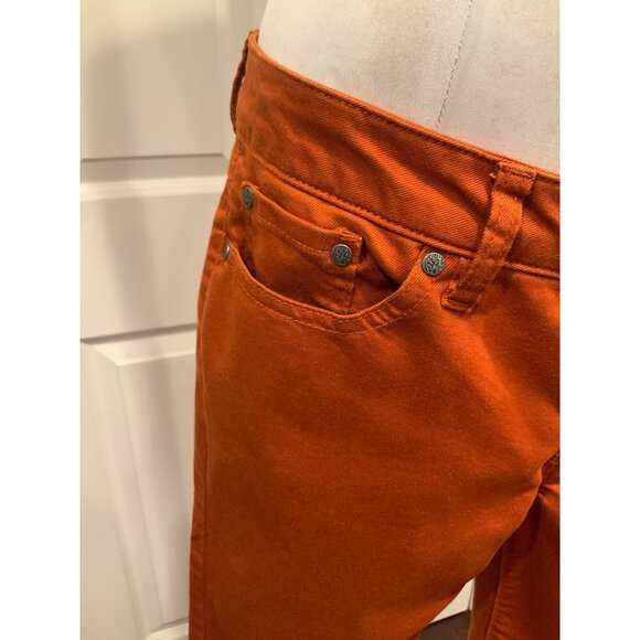 Prana Orange Straight Leg Jeans - Picture 3 of 8